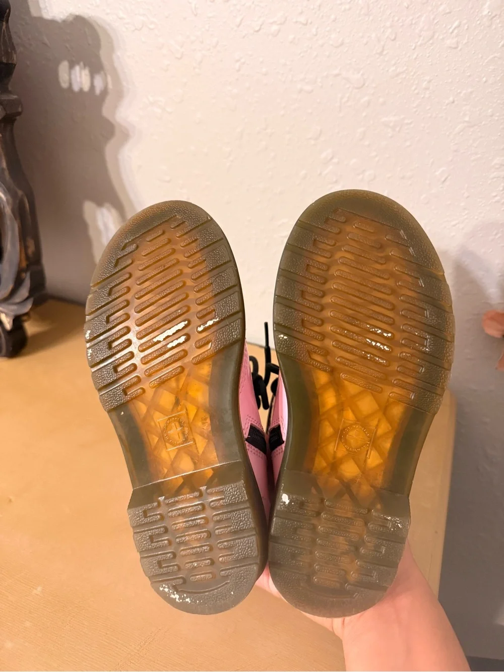 Dr Martens Pink Girls Boots.